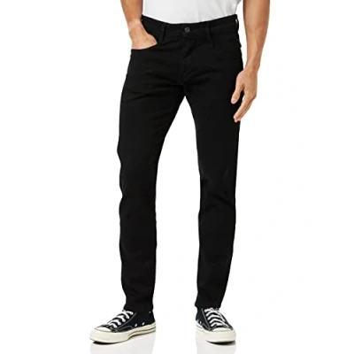 Abbildung von Replay Herren Jeans Anbass Slim Fit, Black 098 2 (Schwarz), 27W / 32L