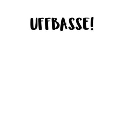 Abbildung von Uffbasse!: Notizbuch Journal Tagebuch 100 linierte Seiten 6x9 Zoll (ca. DIN A5)