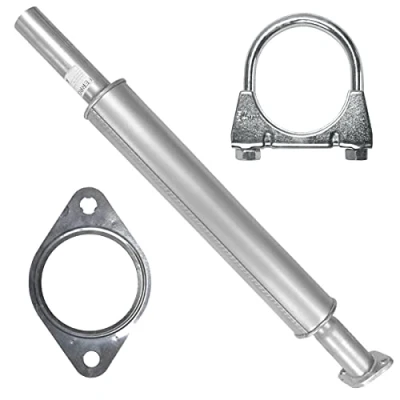 Abbildung von Mitteltopf Auspuff Mittelschalldämpfer für 2.0 TDCI Ford Focus II 2 MK2, C Max I 1 MK1 0, D Volvo S40 V50