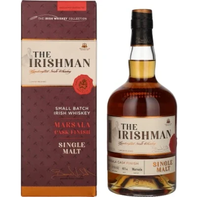 Abbildung von The Irishman Single Malt MARSALA CASK FINISH 46% Vol. 0,7l in Geschenkbox