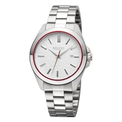 Abbildung von Regent 11150784 Herrenuhr Quarz Stahl/Silberfarben