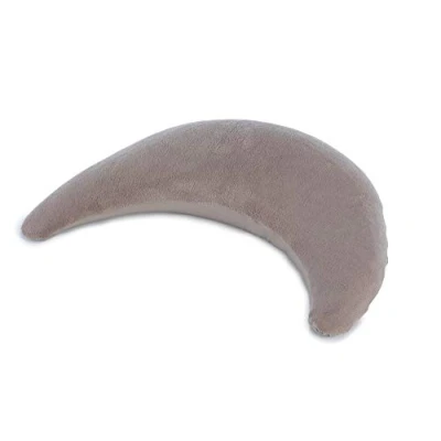 Abbildung von Theraline Plüschmond gefüllt mit sandfeinen Mikroperlen Farbe: Taupe