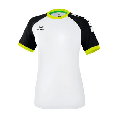 Abbildung von Erima Fussball Teamsport Zenari 30 Trikot Sport Tshirt, Damen, Größe: 46, Weissschwarzgelb