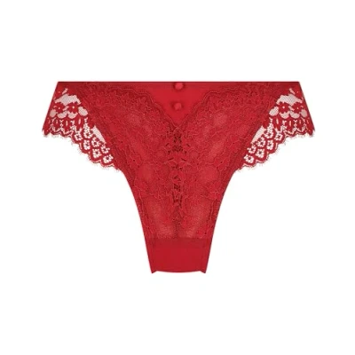 Abbildung von Hunkemöller Daisy Brazilian Slip, Damen, Größe: SxS, Red