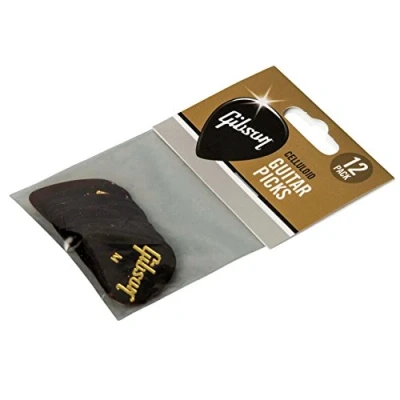 Abbildung von Gibson Tortoise Picks 12 Pack Heavy