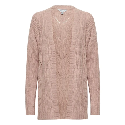 Abbildung von Oxmo Oxclea Strickjacke Strickjacke, Damen, Größe: XXL, Mahogany rose
