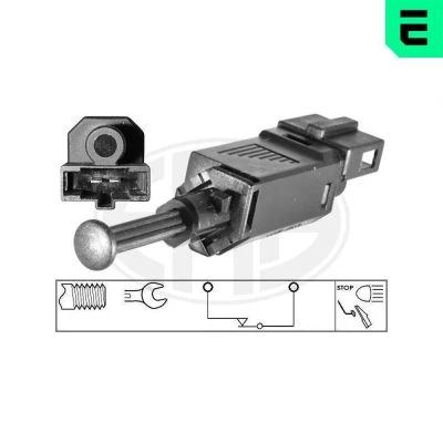 Abbildung von ERA 330706 Bremslichtschalter mechanisch 2 VOLKSWAGEN: Golf 4 Schrägheck, TRANSPORTER Bus, Lupo / 3L, AUDI: A3 TT Roadster, A2