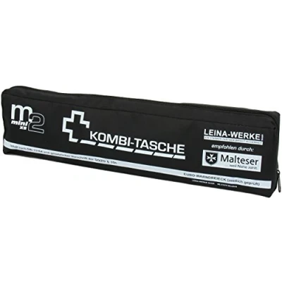 Abbildung von Leina Werke 14018 Mini Kombitasche M2 ohne Klett, XS, Schwarz/Weiß