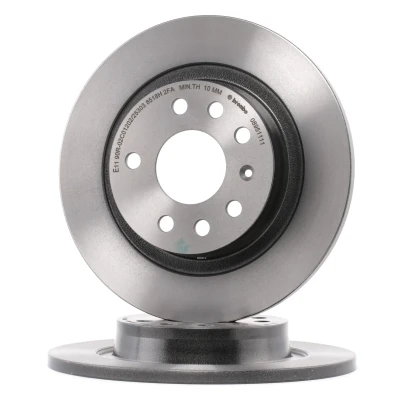 Abbildung von BREMBO COATED DISC LINE 08.9511.11 Bremsscheibe 278 12 5 voll beschichtet mit Schrauben OPEL: Vectra C CC, Signum Limousine