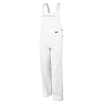 Abbildung von Qualitex Workwear Arbeitslatzhose favorite Latzhose Arbeitshose aus reiner Baumwolle (BW 320 g) (1 tlg) strapazierfähiger Blaumann mit 7 Taschen Pflegeleicht Waschbar