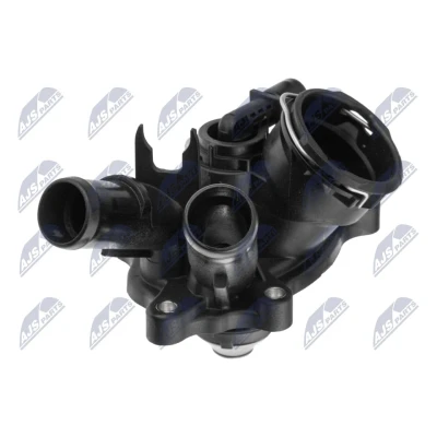 Abbildung von NTY CTM ME 042 Kühlwasserthermostat 103C mit Dichtung Temperaturschalter Gehäuse MERCEDES BENZ: C Klasse T modell, Limousine