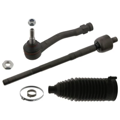 Abbildung von FEBI BILSTEIN 44924 Spurstange Vorderachse links mit Muttern Schellen, Lenkmanschetten CITROËN: C4 II Schrägheck, I Schrägheck kfzteile,