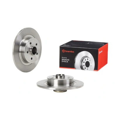 Abbildung von BREMBO Bremsscheibe RENAULT: CLIO 3, MEGANE 2 300mm 11mm 5 voll 08.9558.17 8200471520,8200736267 Bremsscheiben, Scheibenbremsen