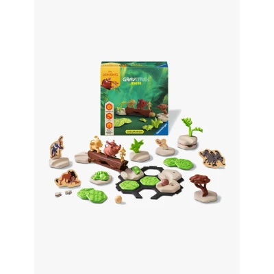 Abbildung von Ravensburger Kugelbahn Bausatz GraviTrax Junior Extension Disney Lion King, Made in Europe, FSC® schützt Wald weltweit