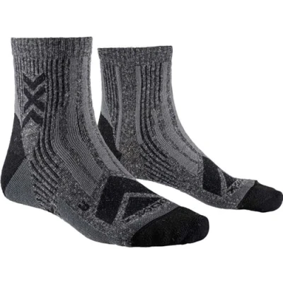 Abbildung von X Socks Hike Perform Merino Ankle Wandersocke Schwarz Mann Grösse 39 41