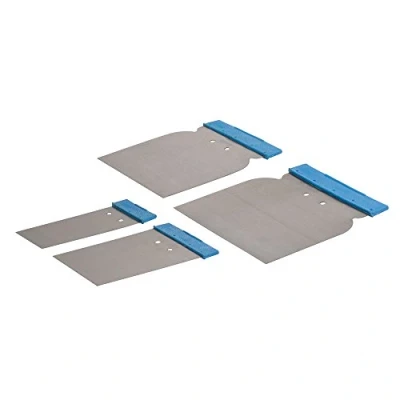 Abbildung von Silverline 398777 Federspachtel, 4 tlg. Satz 50, 80, 100 u. 120 mm