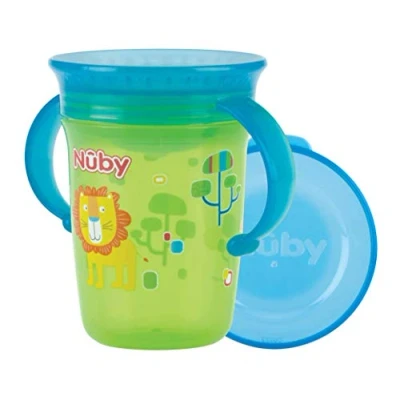 Abbildung von Nûby Trinkglas mit Griff, Grün