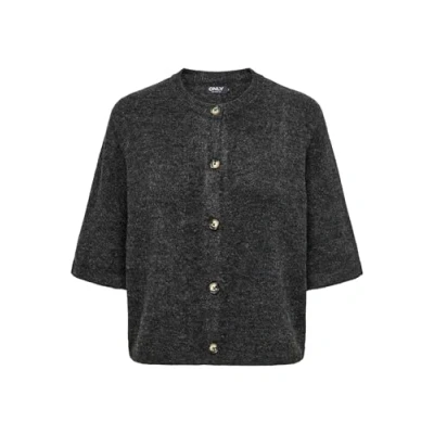 Abbildung von ONLY Onlcamilla NOOS Strickjacke, Damen, Größe: XS, Dark grey melange