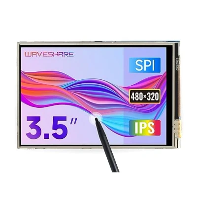 Abbildung von Waveshare Raspberry Pi LCD Display Module 3.5inch 320 * 480 TFT Resistive Touch Screen Panel SPI Interface for Rapsberry Model B/B+/2B/3B/3B+