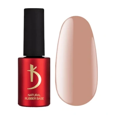 Abbildung von K Professional Natural Rubber Base Gel Dark Beige Coat UV LED 15ml Unterlack Nagellack Nackt Farben Nägel Lang Anhaltende