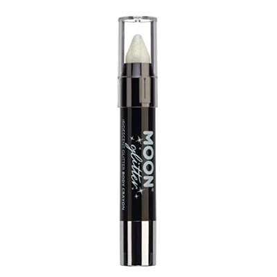 Abbildung von Moon Glitter Körper Crayon Stift mit schillerndem 3.5gr Weiß