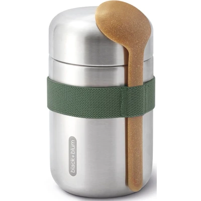 Abbildung von black+blum Food Flask Olive 400 ml