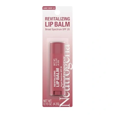 Abbildung von Neutrogena Revitalizing Lip Balm, Sunny Berry 30, 0.15 Ounce by