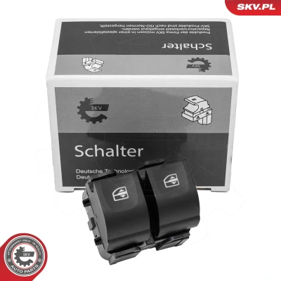 Abbildung von ESEN SKV 37SKV516 Schalter, Fensterheber vorne links RENAULT: Clio 4 Grandtour, Zoe, Schrägheck, MERCEDES BENZ: Citan Kastenwagen
