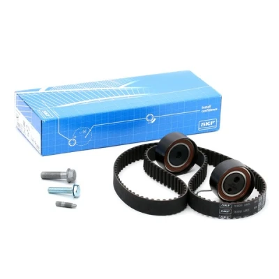 Abbildung von SKF VKMA 05700 Zahnriemensatz 129 mit abgerundetem Zahnprofil OPEL: Astra H Caravan, Schrägheck, G CC, HONDA: CIVIC 7 Hatchback