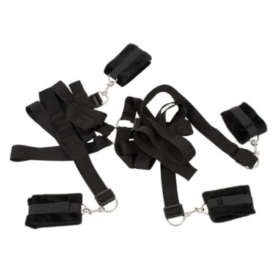 Abbildung von Bettfesselset „Bed Shackles“ mit Hand und Fußfesseln
