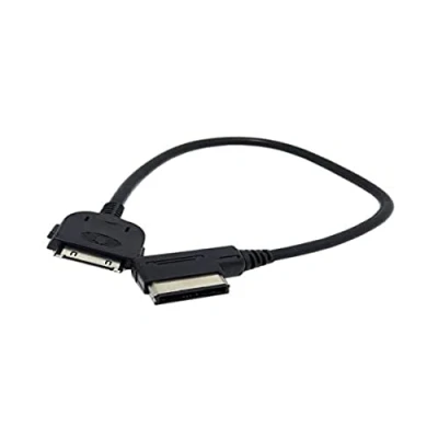 Abbildung von System S KFZ Auto Adapterkabel für iPhone iPod 30 Pin Anschluss Media In AMI MDI