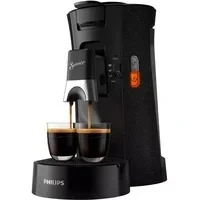 Abbildung von Philips Senseo Kaffeepadmaschine &quot;Select ECO CSA240/20, mit drei Kaffee Einstellungen&quot;, aus 21% rec. Plastik, Memo Funktion, inkl. Gratis Zugabe, Wert 14 UVP