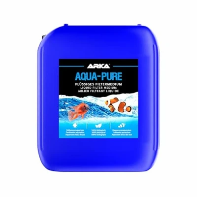 Abbildung von Microbe Lift Aqua Pure 5000 ml Flüssiges Filtermedium für kristallklares Wasser in Allen Aquarien, 100% biologisch, verbessert Wasseraufbereitung, Meer &amp; Süßwasseraquarien.