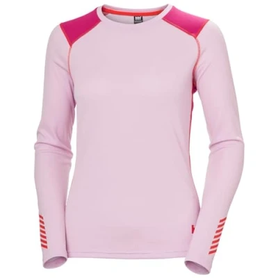 Abbildung von Helly Hansen LIFA Active CREW Unterhemd/shirt, Damen, Größe: Large, Cherry blossom