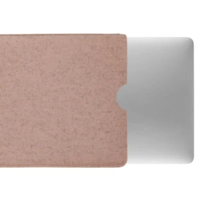 Abbildung von CoverKingz Filz Hülle für MacBook Pro 13&quot; (M1,M2)/Air (M1) Notebook Tasche handgefertigt aus Wollfilz hochwertige Laptophülle 100% Schurwolle Moderne Handmade Filzhülle Case Rosa