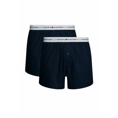 Abbildung von Tommy Hilfiger Underwear Webboxer 2P WOVEN BOXER (Packung, 2 St., 2er) mit Logoschriftzug