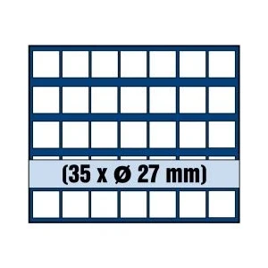 Abbildung von Safe, Tableau, Modell A Fach Abm: 48x48 mm. (12 Stk.) Königsblau 233x185x10 pro Stk.