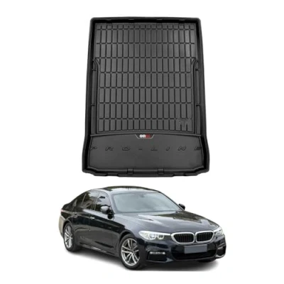Abbildung von Kofferraumwanne Laderaumwanne kompatibel mit BMW 5er G30 2017 2023 OMAC Premium 3D Schwarz