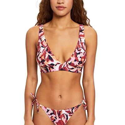 Abbildung von Esprit Carilo Bikinitop Dark red, Damen, Größe: 42xD, red