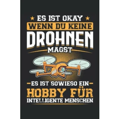 Abbildung von Drohnenpilot Notizbuch: Notizbuch, 120 Seiten, DIN A5 (6x9 Zoll), Kariert, Mattes Softcover, Lustiges Geschenk für einen Drohnenpilot, Notizheft