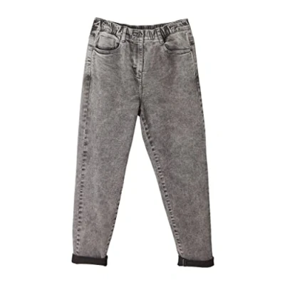 Abbildung von s.Oliver MET MOM Fit Jeans Tapered für Kinder, Größe: 164xSLIM, Anthrazit