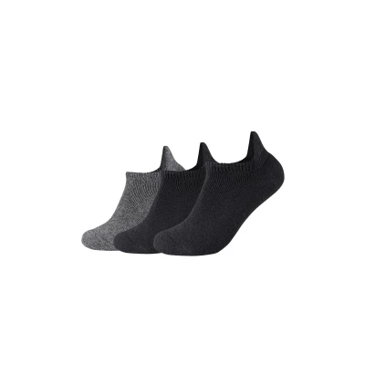 Abbildung von camano 3ER PACK Socken, Größe: 35 38, Black