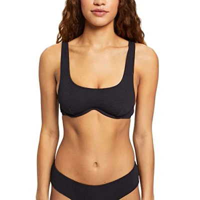 Abbildung von Esprit Beach WITH WIRE Bikinitop, Damen, Größe: 38xB, Black