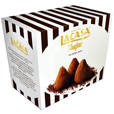 Abbildung von Chocolates Lacasa Pure Kakaotrüffel, Box 200 gr