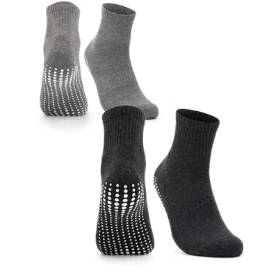 Abbildung von Occulto 24 PACK Stoppersocken Socken schwarzgrau, Damen, Größe: 35 38, Schwarz grau