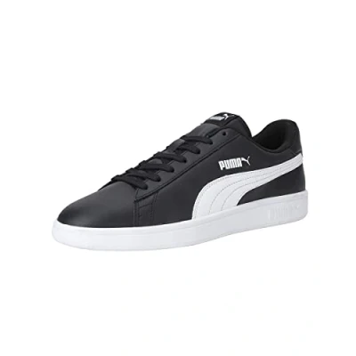 Abbildung von Puma Unisex Smash v2 L Low Top, Black White, 37 EU