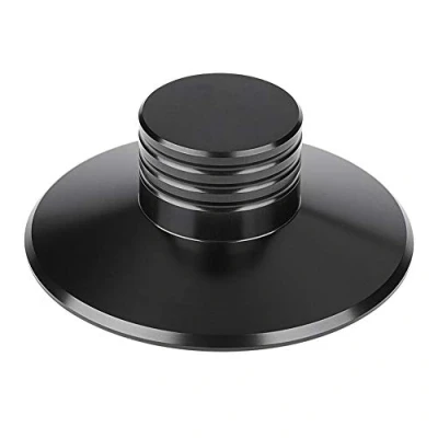 Abbildung von Estink Stabilisator Palet Presse, Plattenspieler Metall Disc für Scheiben aus Metall, Gewicht Klemme