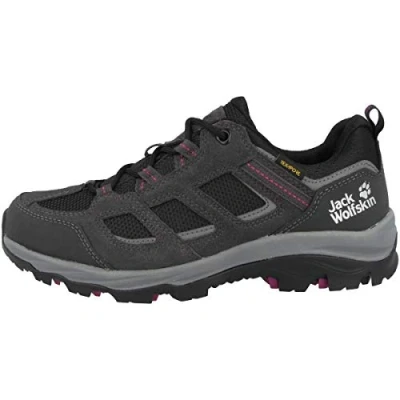 Abbildung von Jack Wolfskin VOJO 3 Texapore LOW W Hikingschuh, Damen, Größe: 37.5, Dark steel/purple Schuhe