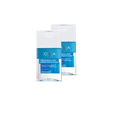 Abbildung von L&#039;Oréal Paris Démaquillant Doux Yeux &amp; Lèvres Waterproof, 125 ml Lot de 2