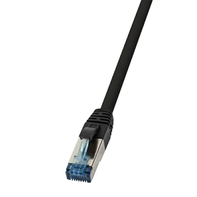Abbildung von PUR (Polyurethan) CAT 6A Patchkabel 10G, S/FTP Schirmung, UV und Hydrolyse beständig, 7.5m